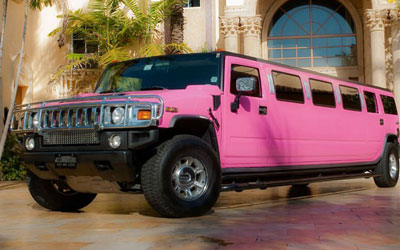 Pink Hummer Limo Hire Oxford