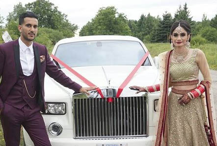 Rolls Royce Phantom Oxford Wedding